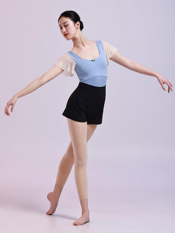 Ballet Practice Leggings Dance High Waisted Shorts - Dorabear