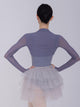 Ballet Training Clothes Dance Top Mesh Long Sleeved Small Camisole - Dorabear - The Dancewear Store Online 