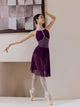 Ballet Training Suit Contrasting Cheongsam Collar Neck Hanging Dance Leotard - Dorabear
