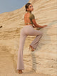 Bell-bottoms High Waist Slimming Latin Dance Training Pants - Dorabear