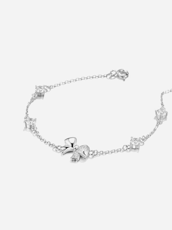 Butterfly Pure Silver Bracelet Light Luxury Niche Exquisite Birthday Gift - Dorabear - The Dancewear Store Online 