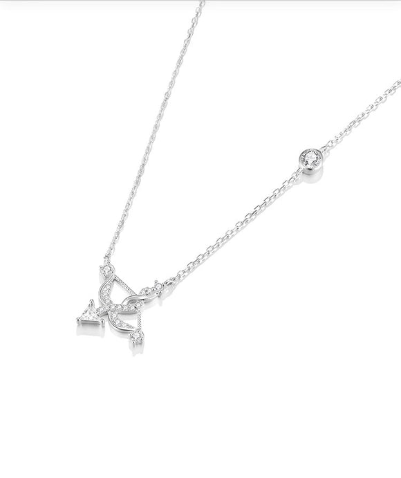 Cupid's Arrow Necklace Light Luxury Unique Silver Ornament Birthday Gift - Dorabear - The Dancewear Store Online 