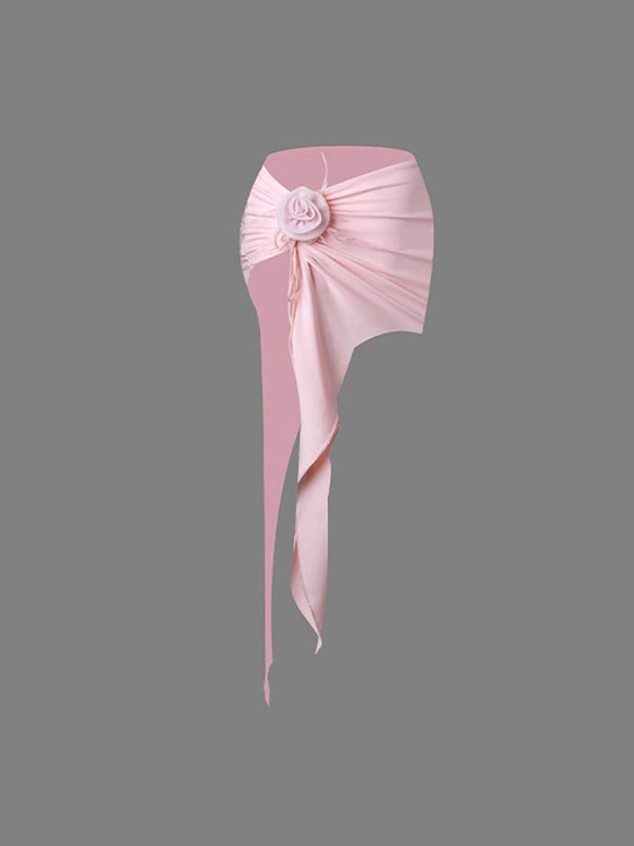 Irregular Skirt including Underpants Latin Dance Training Clothes - Dorabear