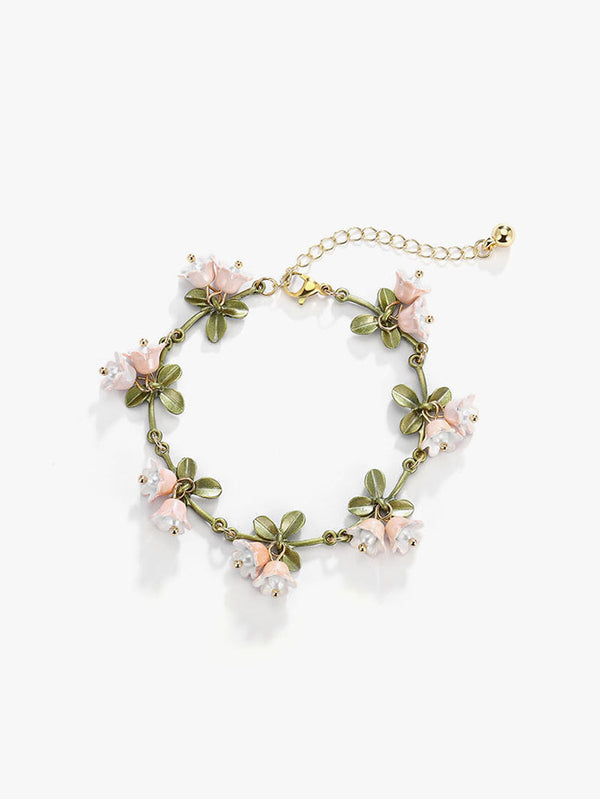 Lemon Flower Fragrance Bracelet Light Luxury Small Elegant Sweet Cool Bangle - Dorabear - The Dancewear Store Online 