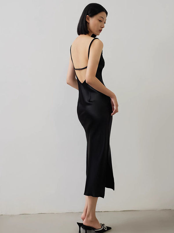 Light Luxury Unique Design Sense French High-end Gown Dinner Party Evening Dress - Dorabear - The Dancewear Store Online 