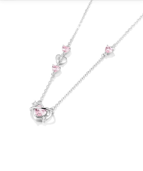 Love Heartbeat Necklace Accessories Light Luxury Unique Clavicle Chain - Dorabear - The Dancewear Store Online 