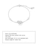 Love Heartbeat Silver Bracelet Light Luxury Small Exquisite Birthday Gift - Dorabear - The Dancewear Store Online 