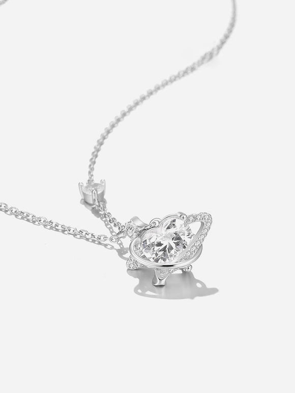 Love Trail Pure Silver Necklace Light Luxury Small Popular Girl's Birthday Gift - Dorabear - The Dancewear Store Online 
