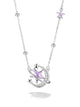 Star Moon Trajectory Necklace Light Luxury Unique Silver Birthday Gift - Dorabear - The Dancewear Store Online 