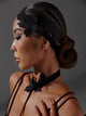 Vintage Lace Hair Band Latin Dance Clothing Accessories - Dorabear