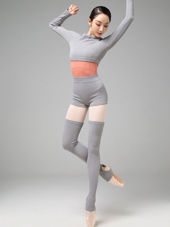 Ballet Leggings Warm Socks Dance Leggings Knee Stockings
