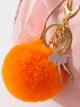 Ballerina Princess Fluff Ball Keychain Dance Sports Bag Pendant
