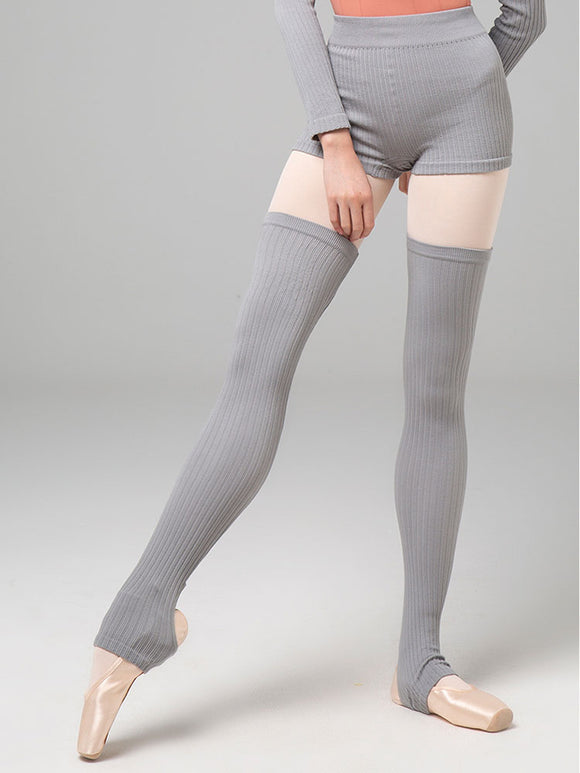 Ballet Leggings Warm Socks Dance Leggings Knee Stockings
