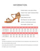 High-heeled Diamond Buckle Latin Dance Shoes Satin Soft-soled Dance Shoes - Dorabear