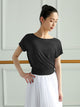 Corset Short Sleeve Dance Dress Loose Ballet Practice Clothes - Dorabear