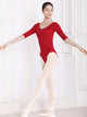 Autumn/Winter Ballet Round Neck Training Clothes Dance Leotard - Dorabear
