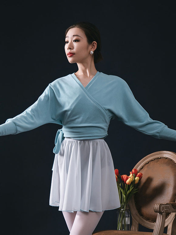 Autumn/Winter Long-sleeved Waistcoat Dance Training Clothes - Dorabear