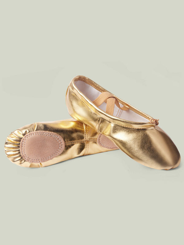 Ballet Dance Shoes Soft Sole Training PU Leather Cat Claw Shoes - Dorabear