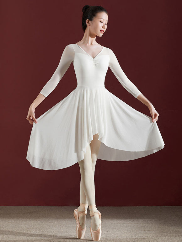 Ballet Dress Performance Costume Practice Elegant Dance Dress - Dorabear