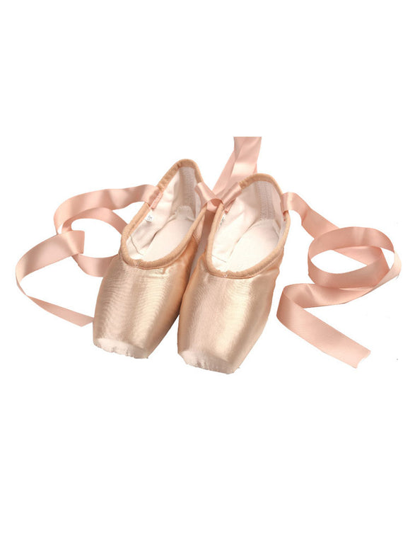 Ballet Pointe Shoes Lace up Flat Dance Training Shoes - Dorabear