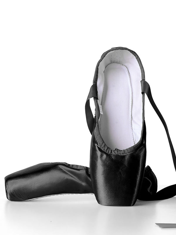 Ballet Pointe Shoes Satin Strap Professional Dance Practice Shoes - Dorabear