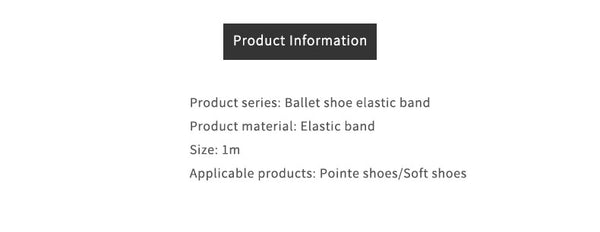 Ballet Shoes Elastic Band Pointe Shoes Fixed Laces Dance Accessories - Dorabear