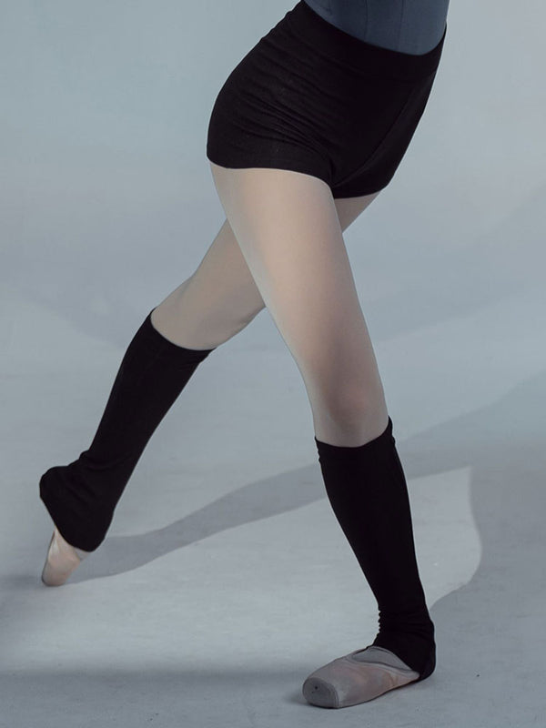 Ballet Slim Knit Shorts Dance Practice Short Pants - Dorabear