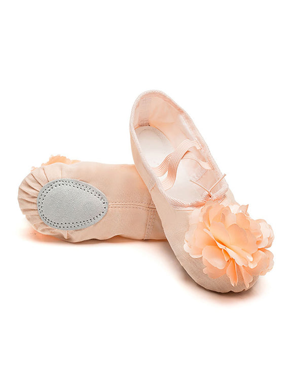 Ballet Soft Sole Exercise Shoes Flower Cat Claw Dance Shoes - Dorabear