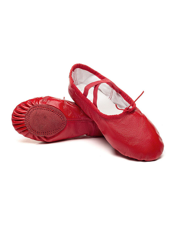 Ballet Soft Sole Full Leather Dance Shoes Cat Claw Exercise Shoes - Dorabear