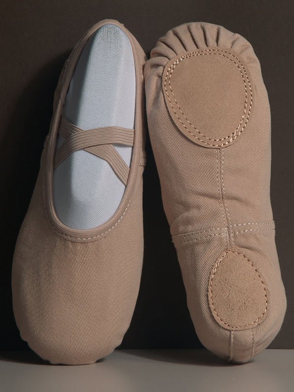 Ballet Summer Soft Sole Training Shoes Morandi Dance Shoes - Dorabear