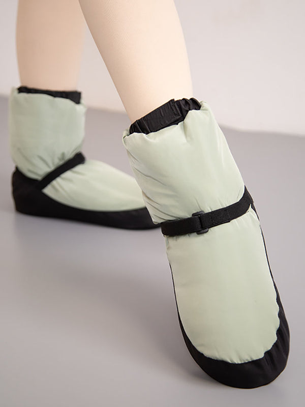 Ballet Warm Boots Soft Sole Non-slip Training Shoes Dance Cotton Boots