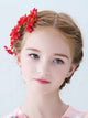 Side Clip Headdress Imitation Pearl Hair Accessories Dance Performance Hairwear - Dorabear