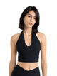 Dance Bra Shockproof Sports Fitness Halter Bra Tight Yoga Vest - Dorabear