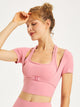 Dance Bra with Chest Pad Yoga Wear Sports Bras Fitness Vest - Dorabear