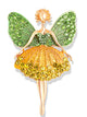 Dance Corsage Ballet Girl Brooch Pin Sweater Accessories Buckle - Dorabear