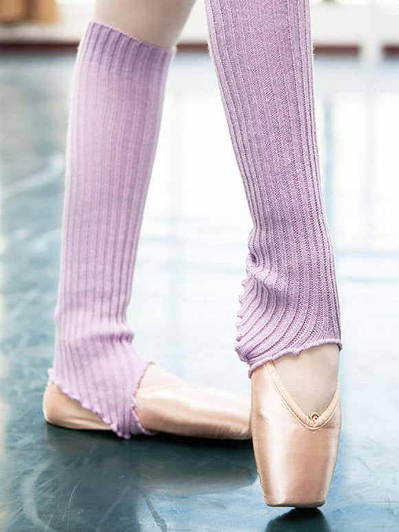 Dance Leg Warmers Ballet Practice Foot Socks Winter Warm Knee Pads Knitted Pile Socks - Dorabear