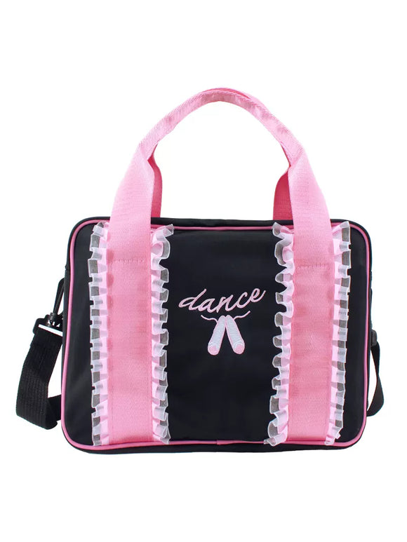 Dance Practice Suits Storage Bag Lace Canvas Tote Bag Dual Use Backpack - Dorabear