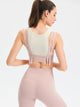 Dance Underwear Shockproof Gather Abdominal Yoga Wear Bra Sports Vest - Dorabear