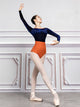Autumn/Winter Long-sleeved Velvet Ballet Leotard Practice Clothes - Dorabear
