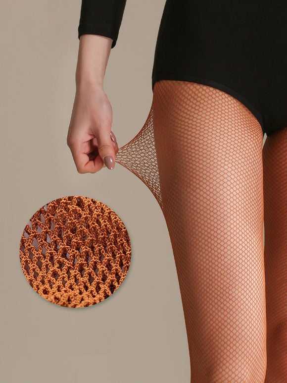 Summer Pantyhose Latin Dance Professional Hard Net Stockings - Dorabear