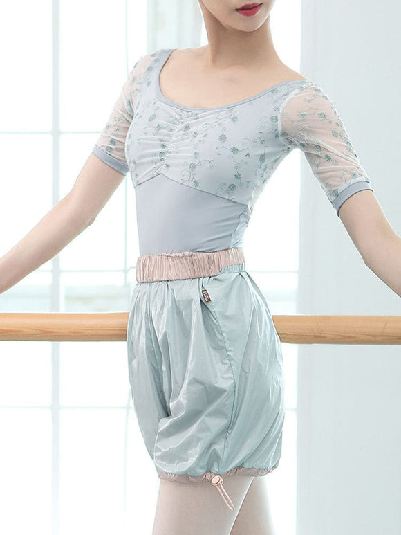Ballet Tunic Shorts Reversible Dance Training Pants - Dorabear