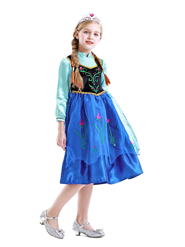 Princess Anna Dress Theme Character Costume - Dorabear