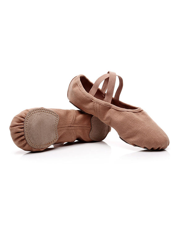 Full Elastic Cloth Dance Shoes Soft Sole Exercise Ballet Shoes - Dorabear