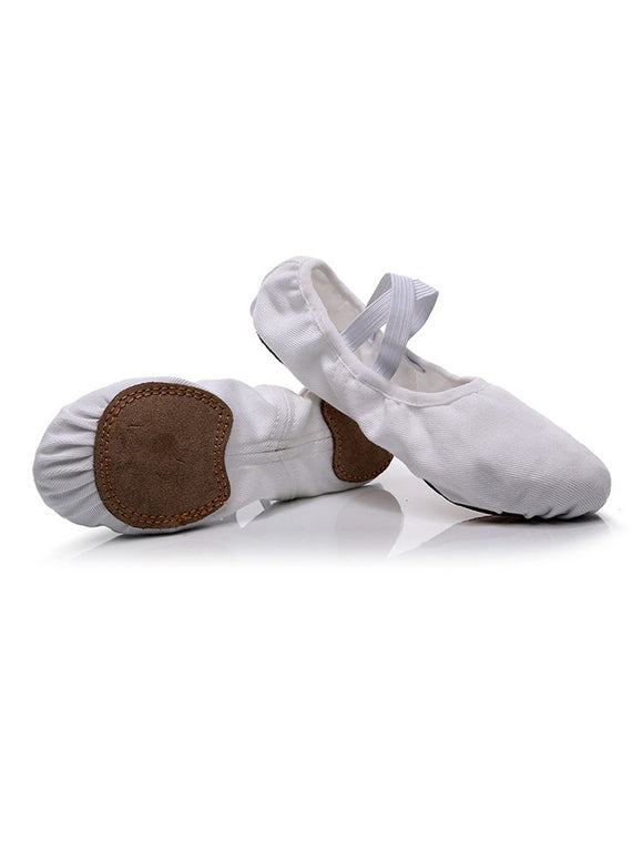 Full Elastic Cloth Dance Shoes Soft Sole Exercise Ballet Shoes - Dorabear