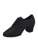 Full Mesh Breathable Latin Dance Rubber Sole Mid-heel Dance Shoes - Dorabear