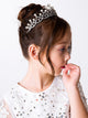 Crown Tiara Headband Imitation Pearl Rhinestone Dress Accessories Dance Jewelry - Dorabear