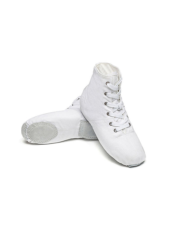 High-top Jazz Shoes Soft-soled Canvas Dance Shoes - Dorabear