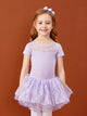 Lace Stitching Ballet Short-sleeved Dree Practice Clothing - Dorabear