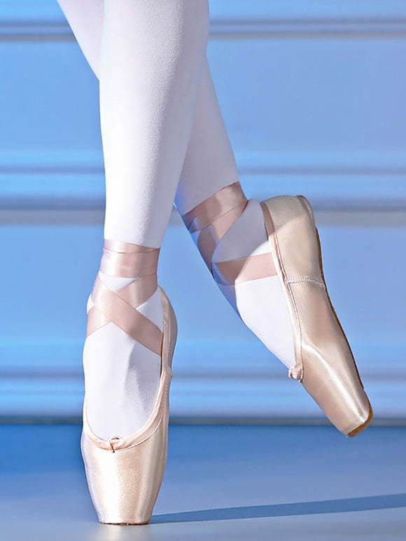 Lace Up Ballet Shoes Exercise Dance Shoes Soft Sole Pointe Shoes - Dorabear