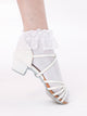 Latin Special Lace Socks Spring/Autumn Thin Cotton Socks - Dorabear